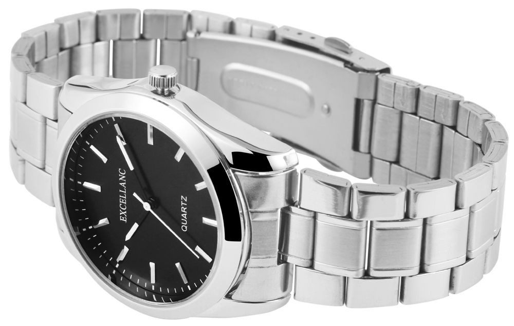 EXCELLANC Quarzuhr 280621000007 Excellanc Herrenuhr mit Edelstahlarmband günstig online kaufen