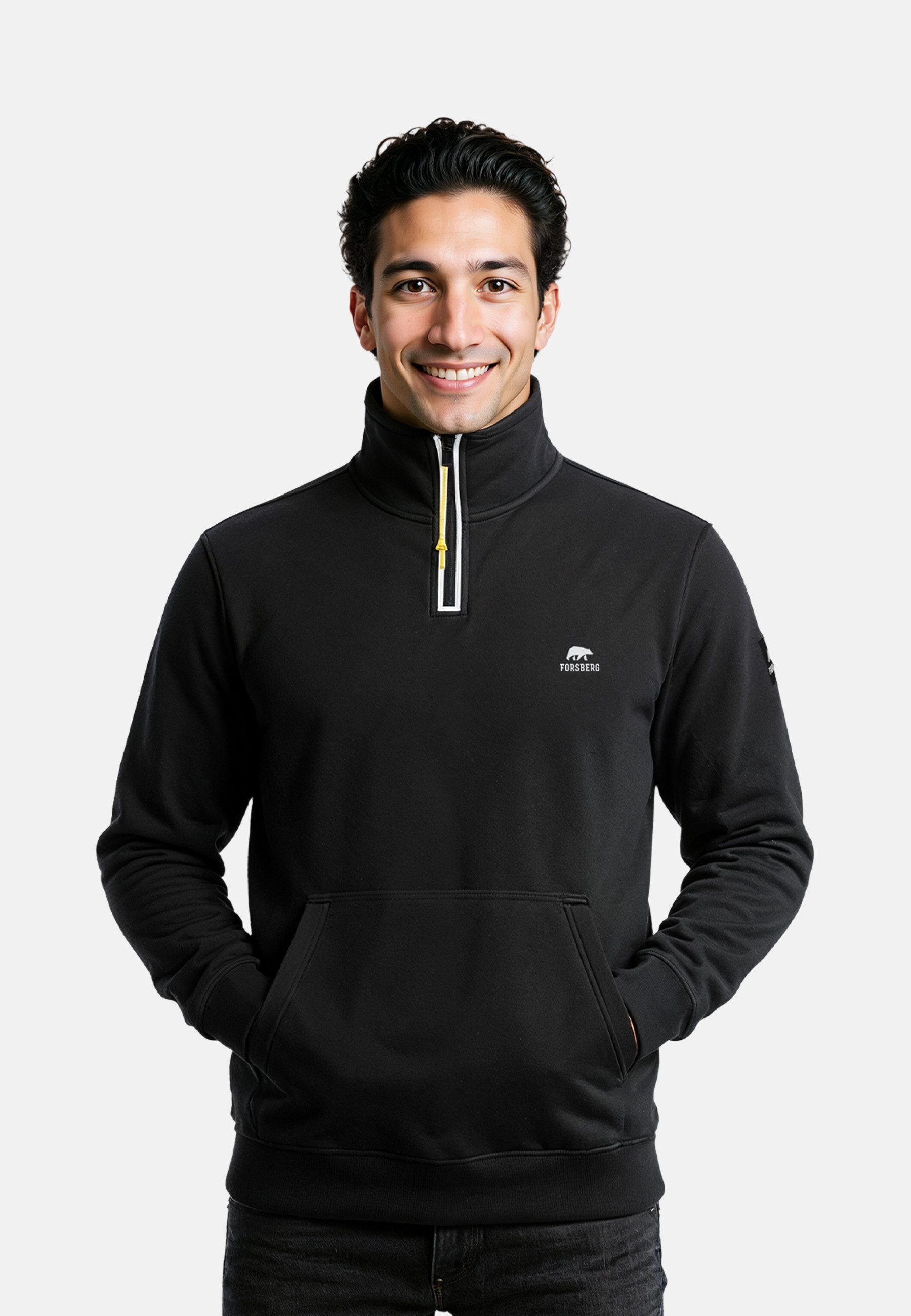 FORSBERG Sweatshirt Half Zip Sweatshirt günstig online kaufen