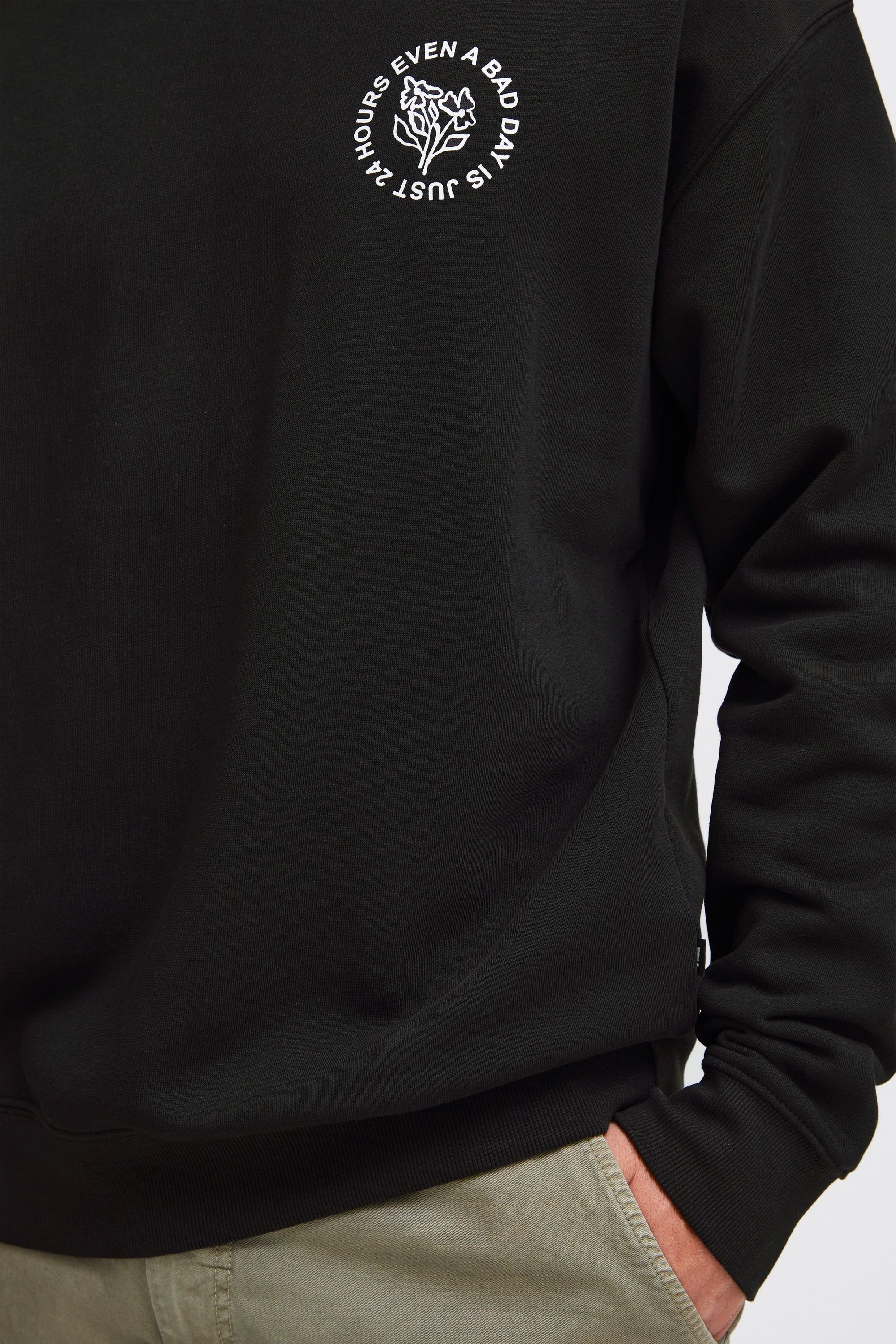 (194008) - Sweatshirt Black !Solid True SDGaius 21107854