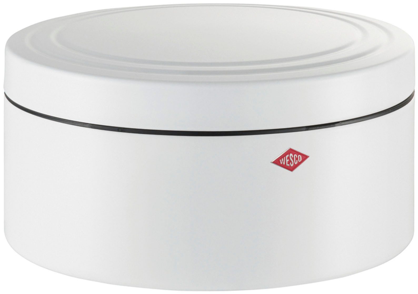 WESCO Keksdose Classic Line - Gebäckdose, Stahlblech, (1-tlg), Dose mit Deckel & Kunststoffring / schließt dicht, 4 L
