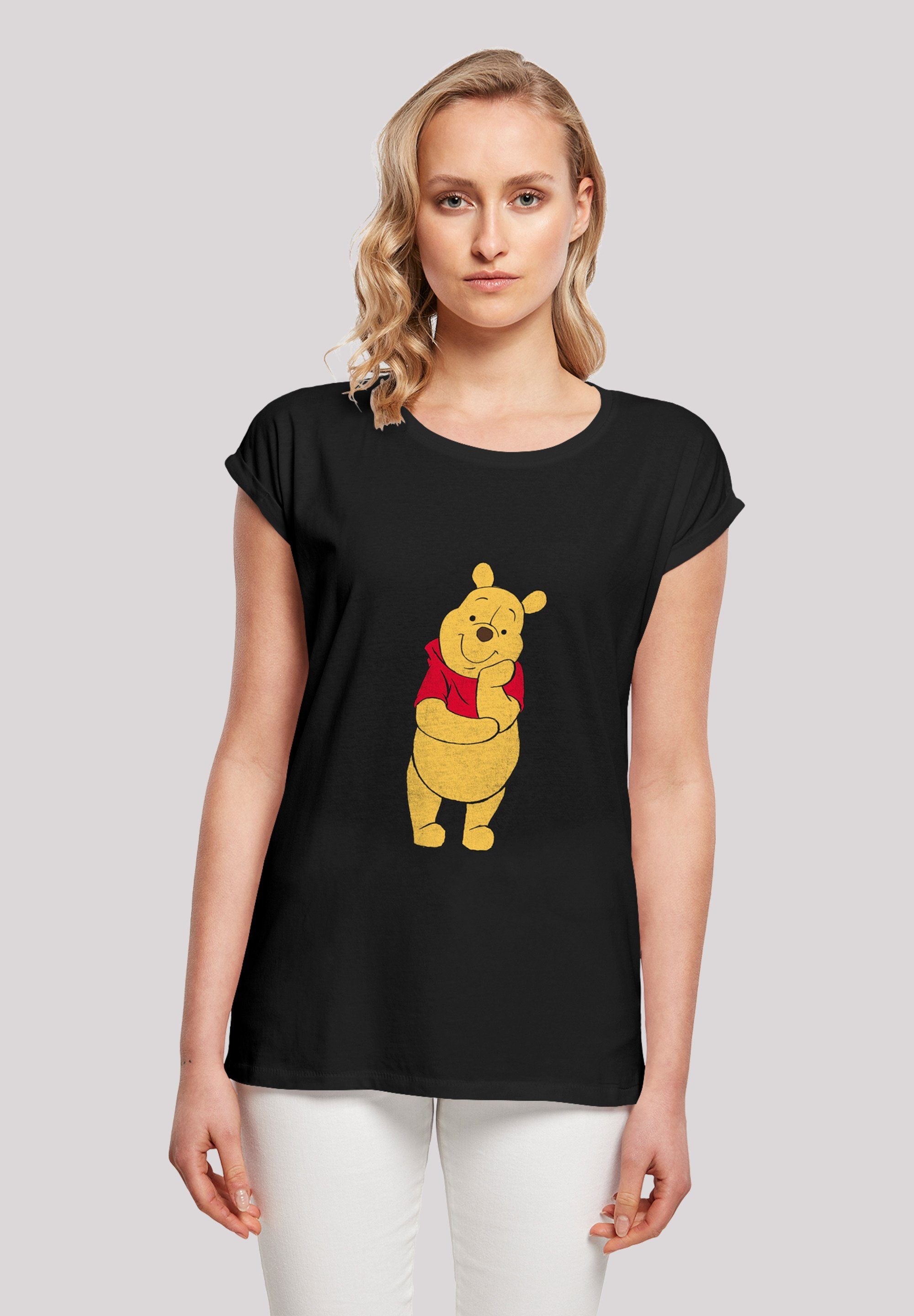 F4NT4STIC T-Shirt »'Disney Winnie The Pooh Classic'« Damen,Premium  Merch,Regular-Fit,Kurze Ärmel,Bedruckt
