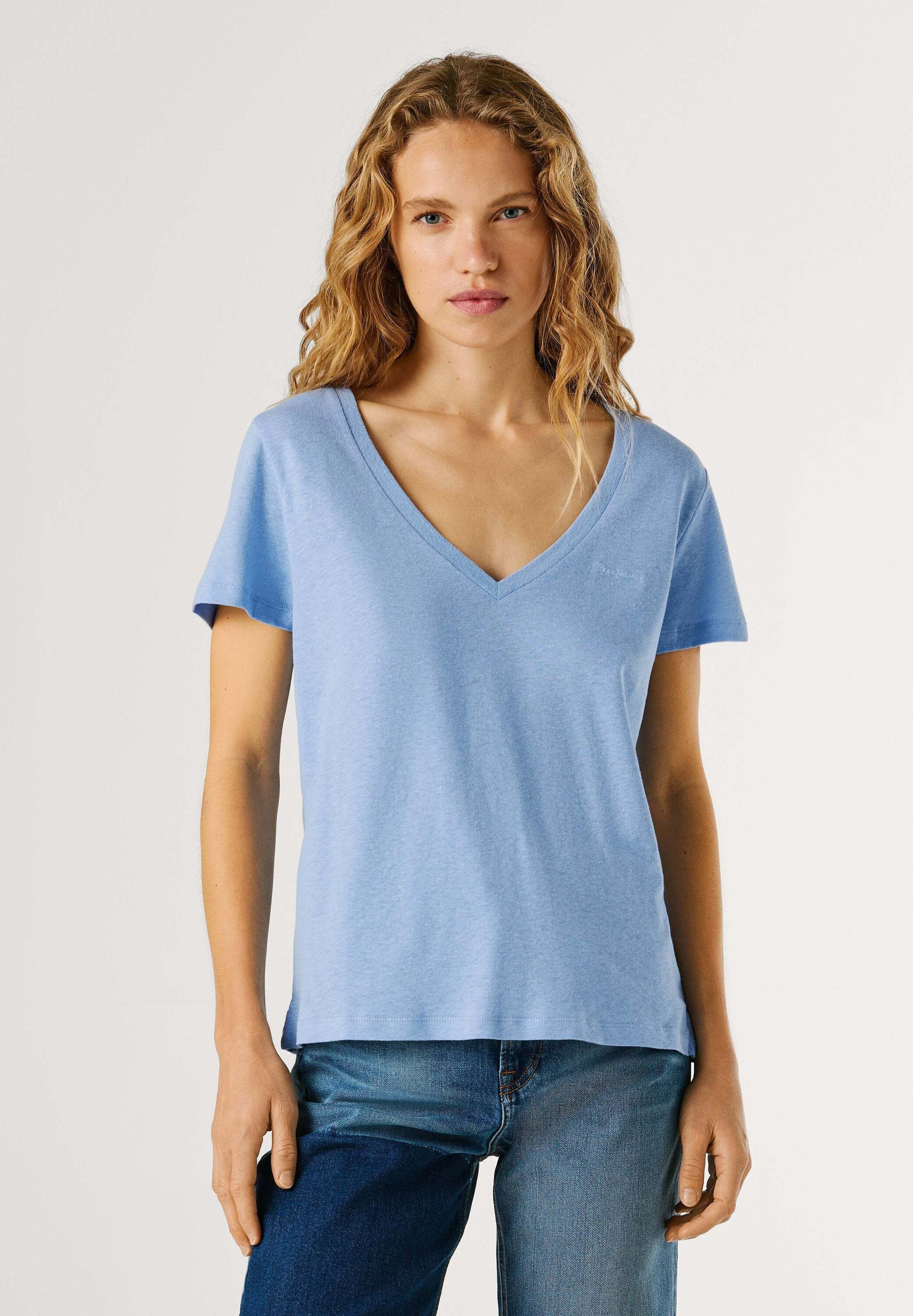 Pepe Jeans T-Shirt basic t-shirt MEGAN V-NECK