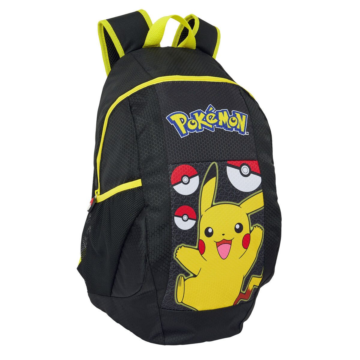 POKÉMON Kinderrucksack Kinder-Rucksack Pokémon Bunt 28x42cm Ergonomisch Polyester für Kinder