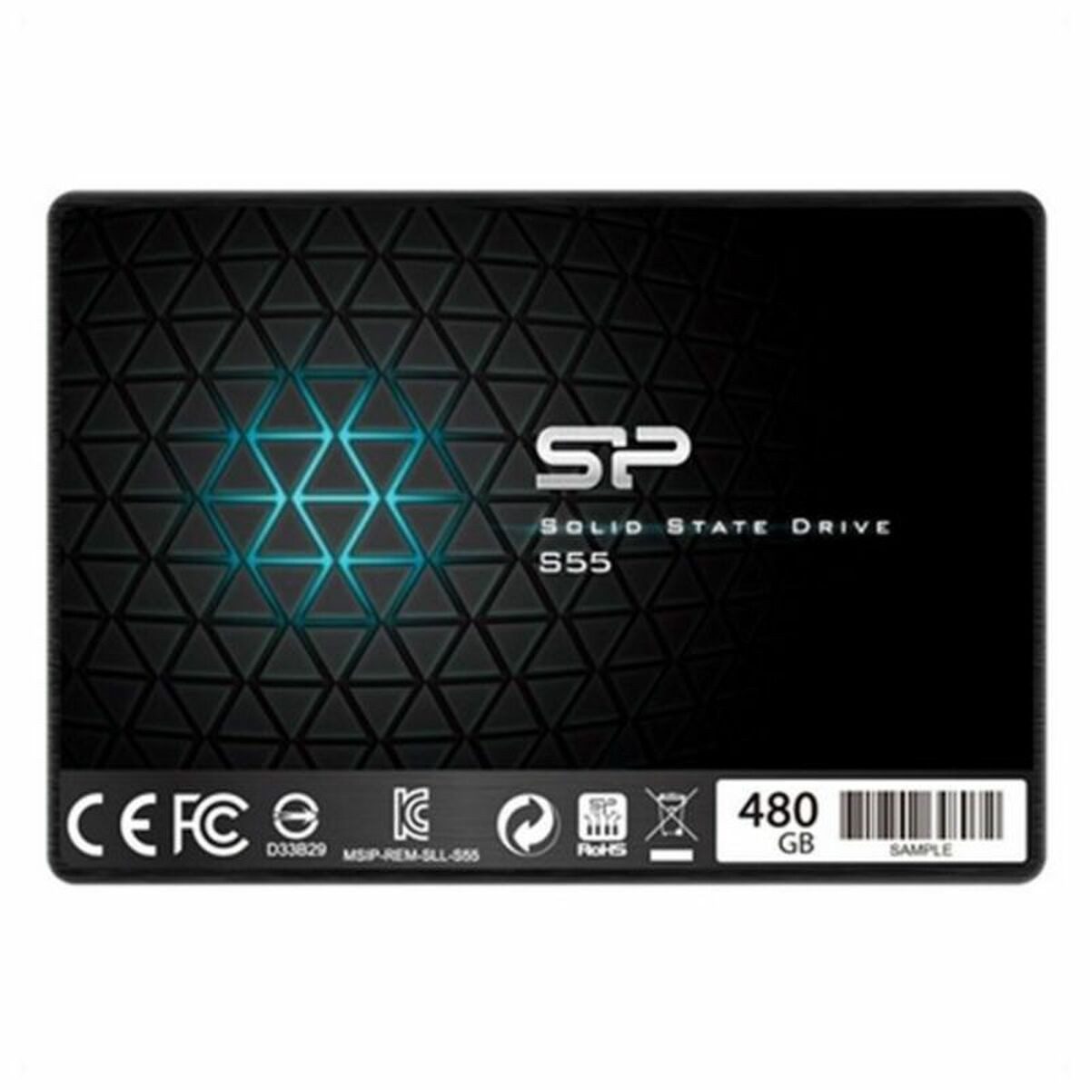 SILICON POWER interne HDD-Festplatte, Festplatte Silicon Power IAIDSO0165 2.5" SSD 480 GB 7 mm Sata III