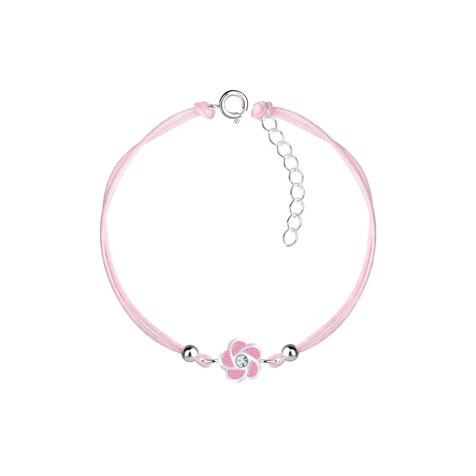 Silberarmband Blumen Kinder Armband 925 Silber