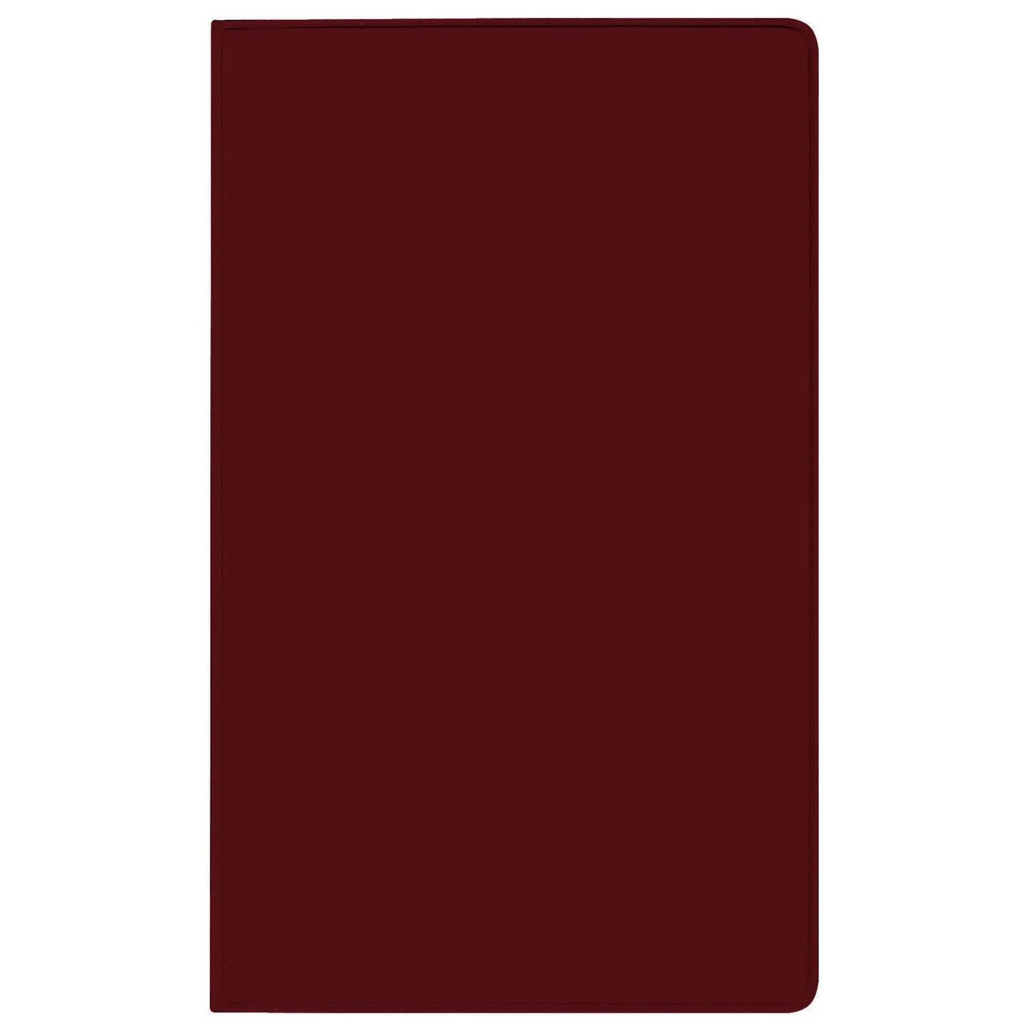 Korsch Verlag Monatskalender Taschenkalender Pluto geheftet PVC burgund 2026