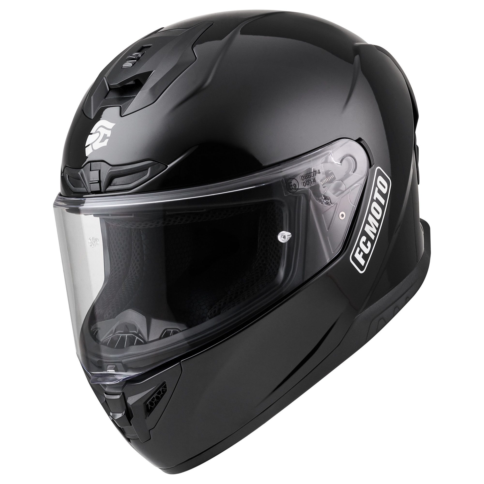 FC-Moto Motorradhelm G-361S Helm, vorbereitet für Pinlockscheibe,herausnehmbares Innenfutter
