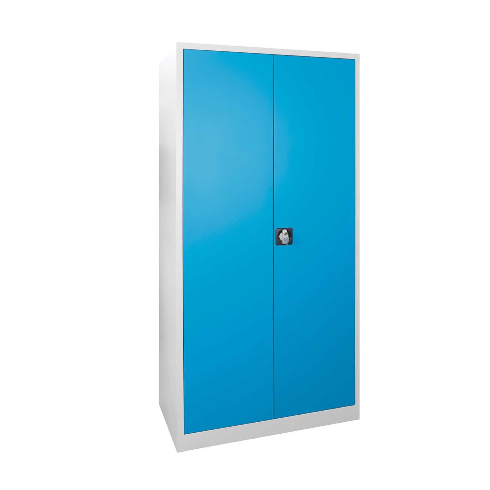ADB Mehrzweckschrank Flügeltürenschrank mit 4 Fachböden (BxHxT) 920 x 1950 x 500 mm