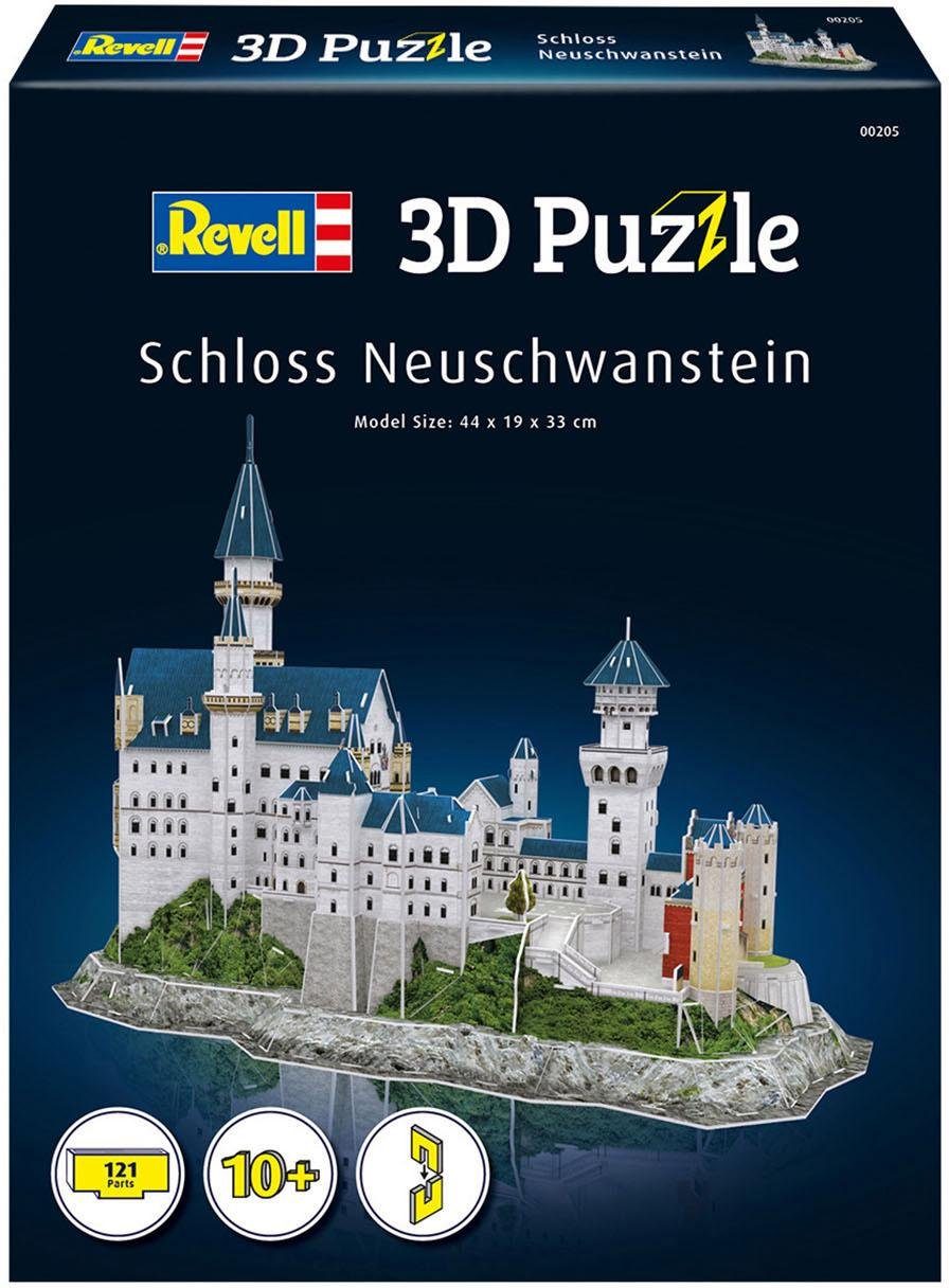 Revell® 3D-Puzzle Schloss Neuschwanstein, 121 Puzzleteile günstig online kaufen