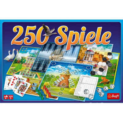 Trefl GmbH Spiel, Trefl 02077 - Spielesammlung für 250 Spielmöglichkeiten
