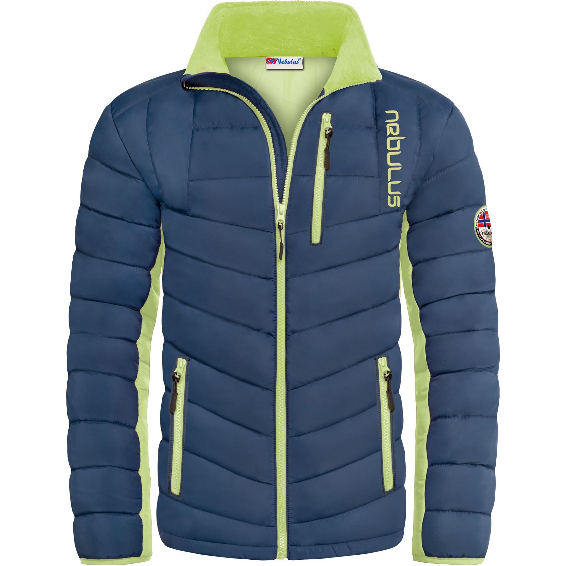 Nebulus Winterjacke Winterjacke, P5842 - Herren, navy-lime, M günstig online kaufen