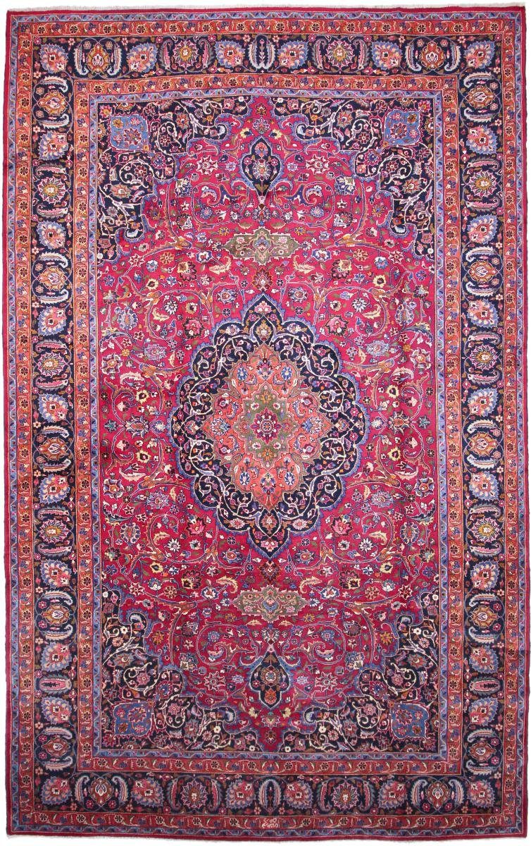 Orientteppich Mashhad 305x496 Handgeknüpfter Orientteppich / Perserteppich, Nain Trading, rechteckig, Höhe: 12 mm