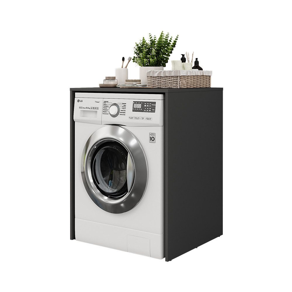 Vicco Waschmaschinenumbauschrank Irma, Anthrazit, 68 x 88.5 cm (1-St) – Bild 5 von 5