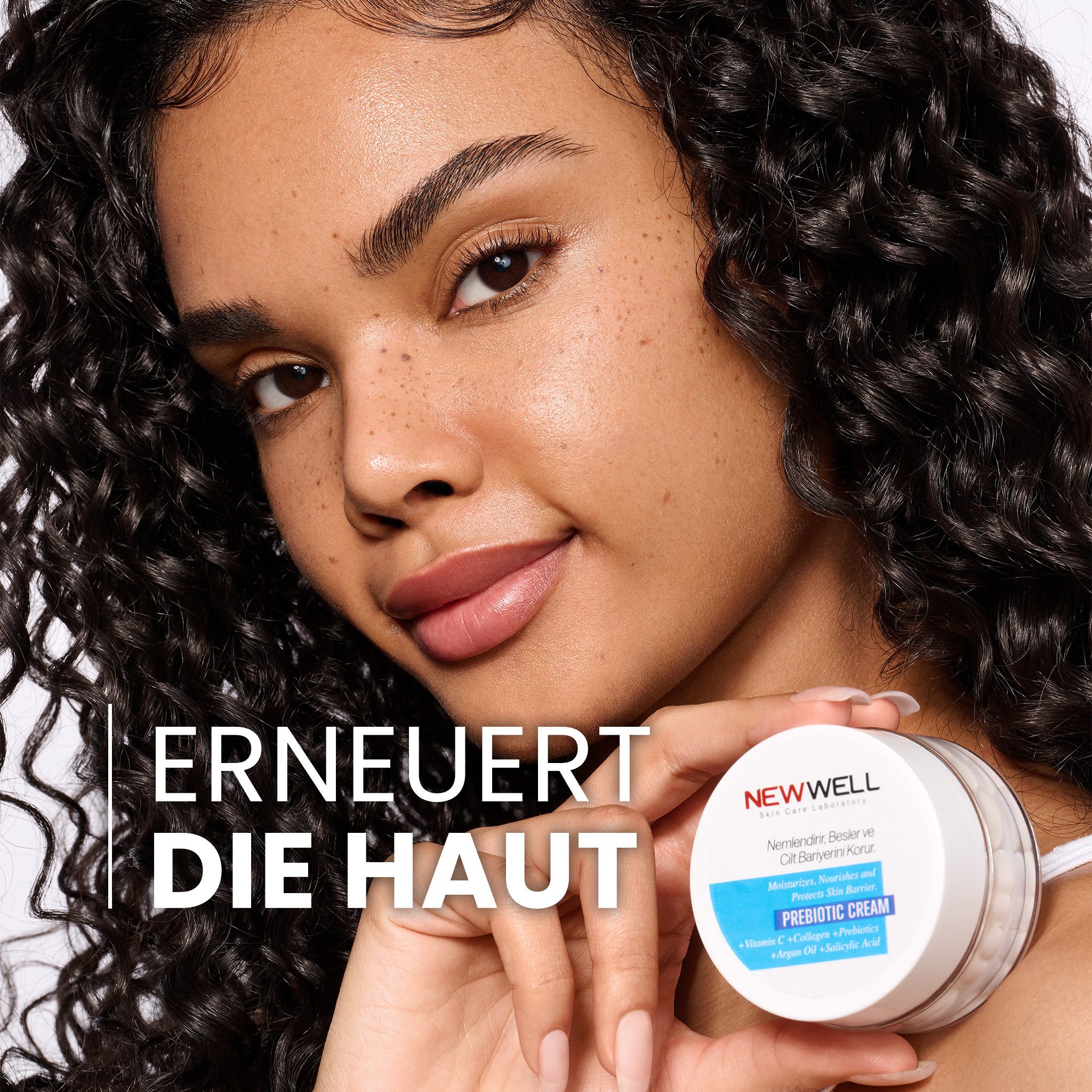 Newwell Anti-Aging-Creme Prebiotische Pflegecreme, 1-tlg.