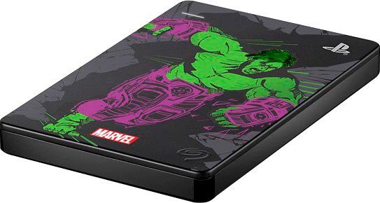 Seagate Game Drive for PS4 2TB Marvel Avengers Limited Edition - Hulk Gaming-Festplatte (2 TB) 2 5&quot