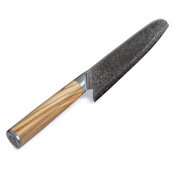 Wakoli Asiamesser Wakoli Oribu Damast Santoku Messer I 18cm Klinge aus 67 Lagen Damastst