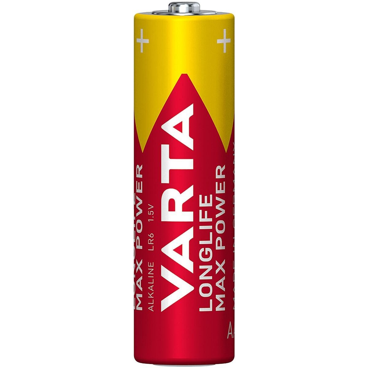 VARTA LONGLIFE Max Power Batterie, (1.5 V, 4 St), Mignon / AA / LR06