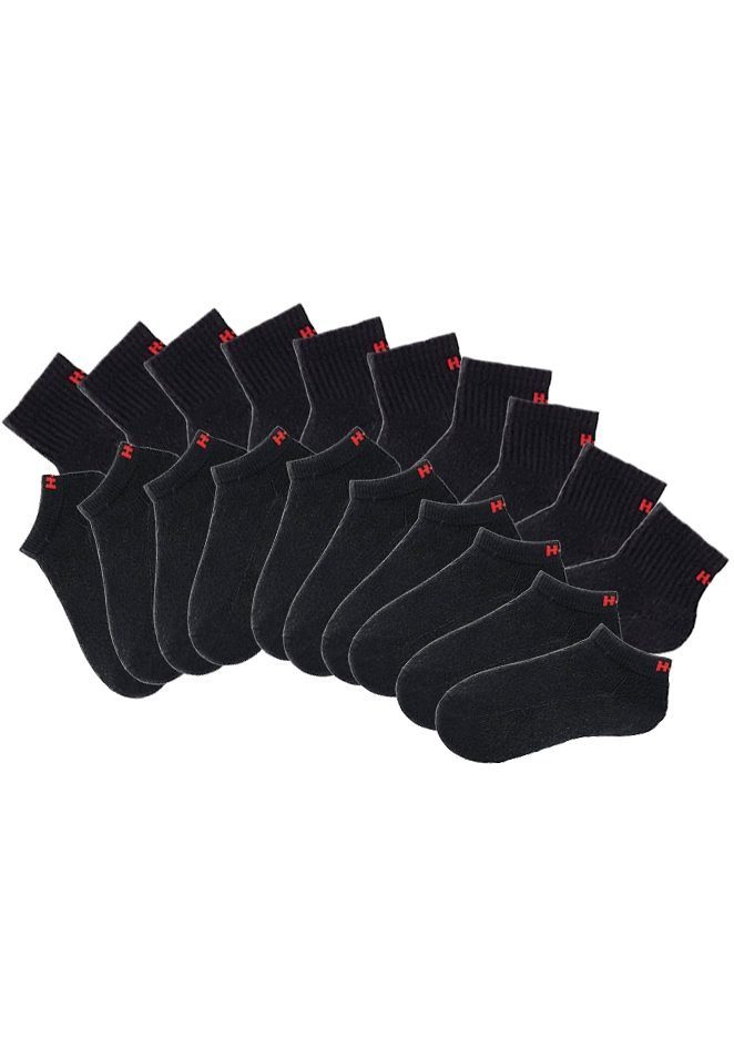 H.I.S Kurzsocken (Box, 20-Paar) und Sneakersocken mit Frottee