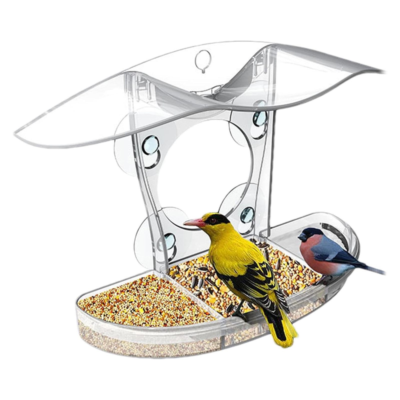 BlingBin Vogelhaus Fenster Vogelfutterstation, Futterhaus Für Vögel, Vogelh günstig online kaufen