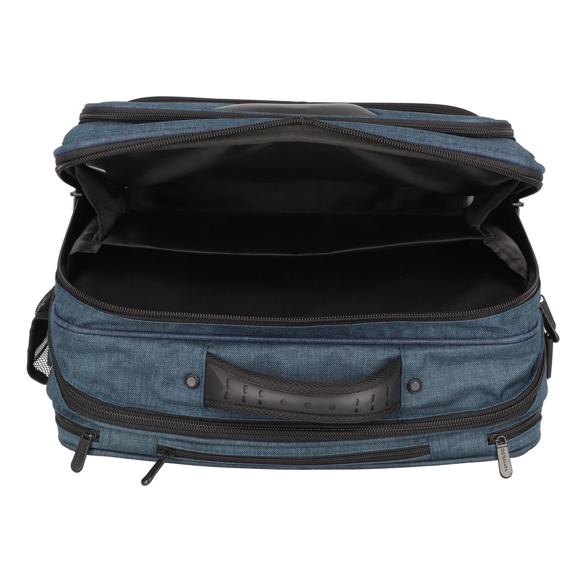 Dermata Business-Trolley, 2 Rollen, Canvas