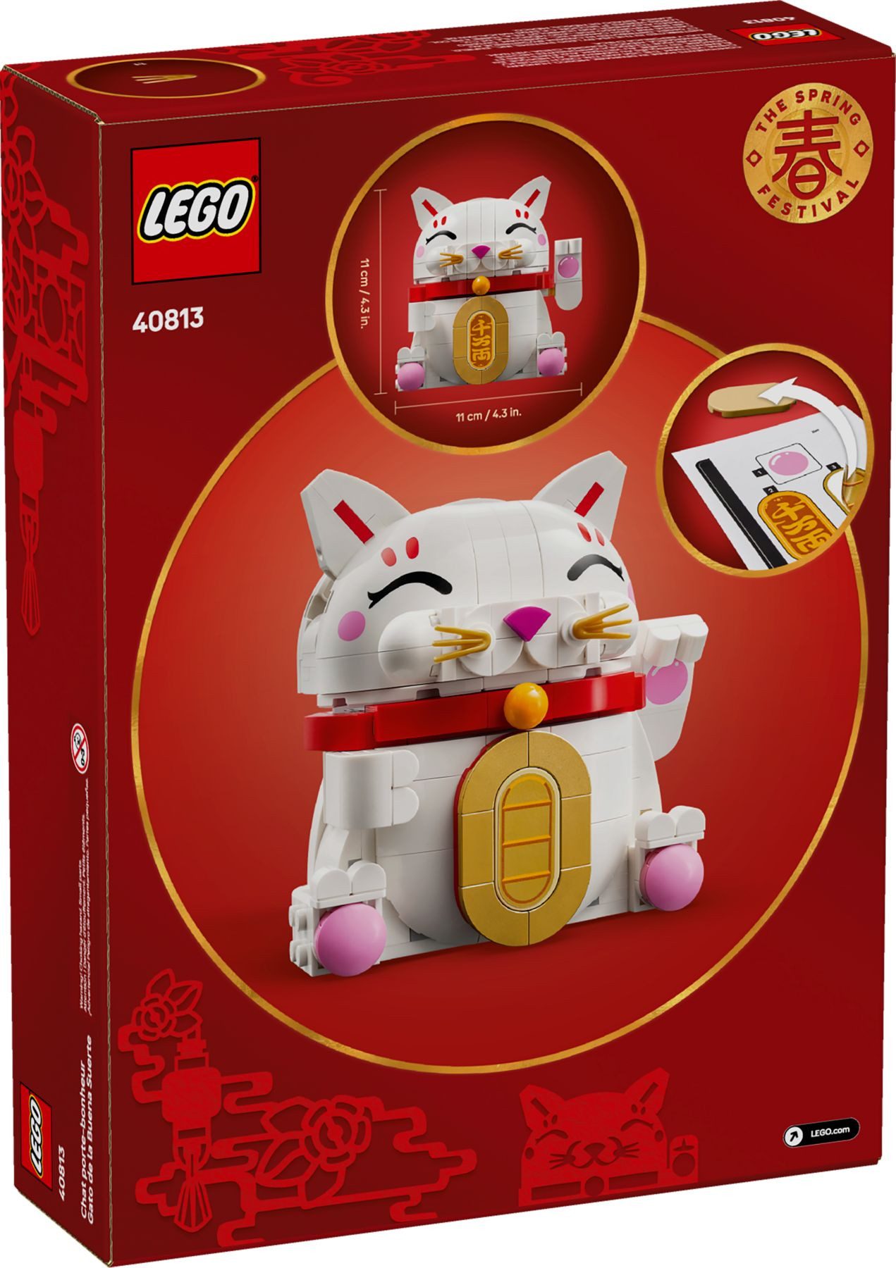 LEGO® LEGO® 40813 Glückskatze Konstruktionsspielsteine günstig online kaufen