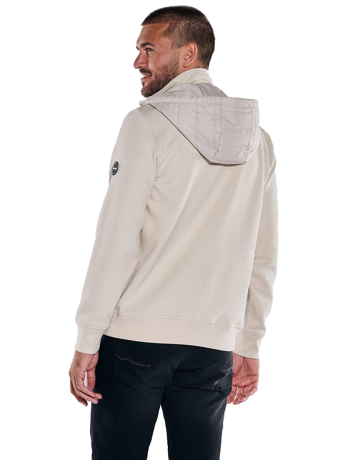 emilio adani Kapuzensweatjacke Sweatjacke mit Kapuze günstig online kaufen