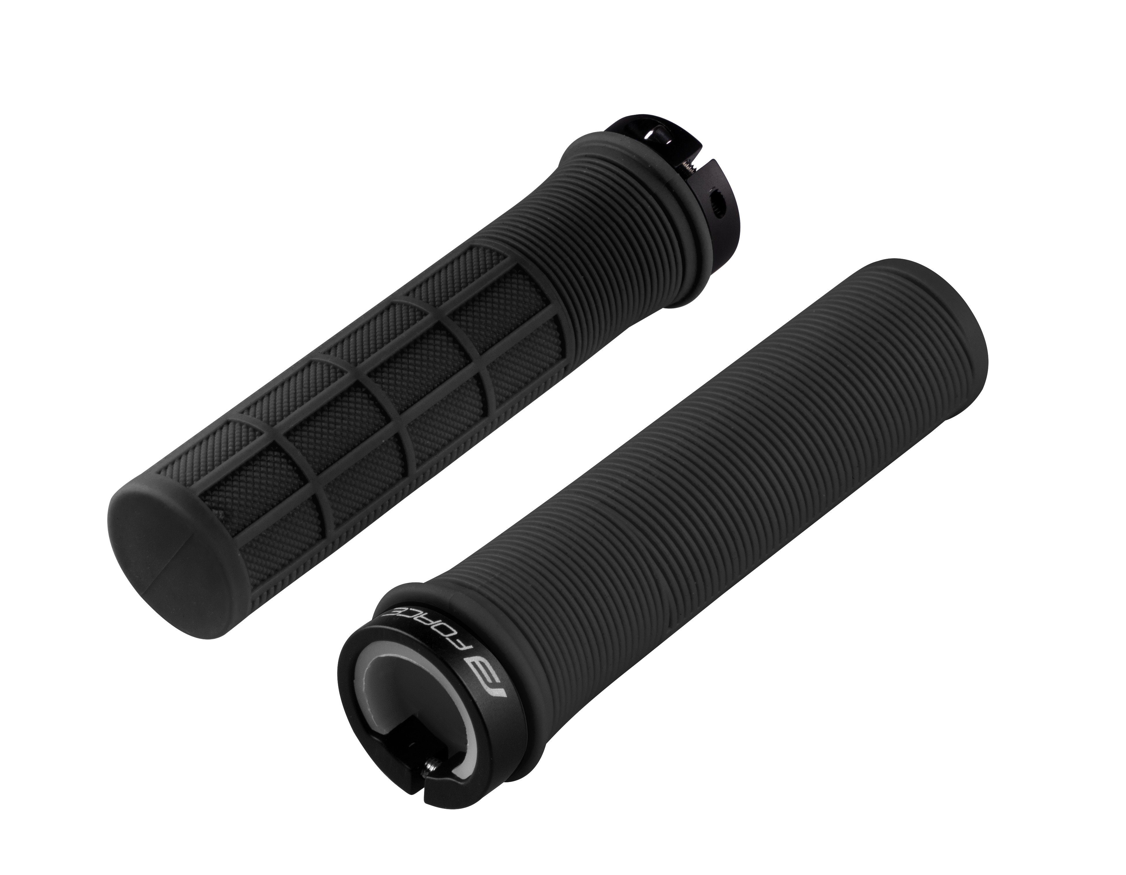 Fahrradlenkergriff Griffe FORCE FIXX mit Arretierung, schwarz