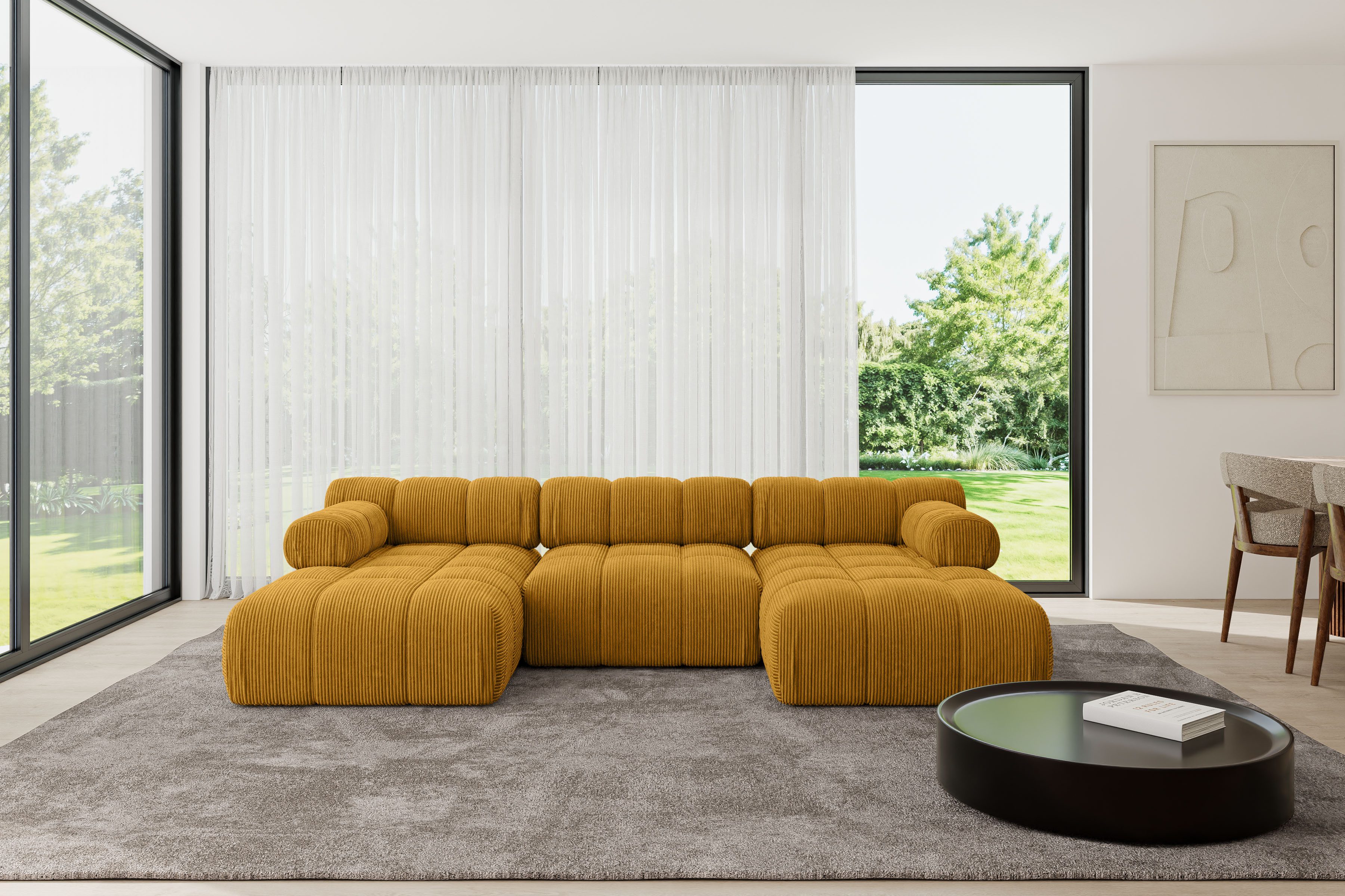 ALTDECOR Wohnlandschaft Tesso-U1, Corner Sofa U-Form günstig online kaufen