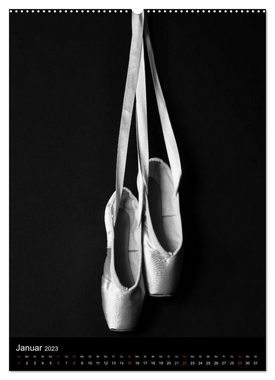 CALVENDO Wandkalender Ballett SchwarzweissAT-Version (Premium, hochwertiger DIN A2 Wandkalender 2023, Kunstdruck in Hochglanz)
