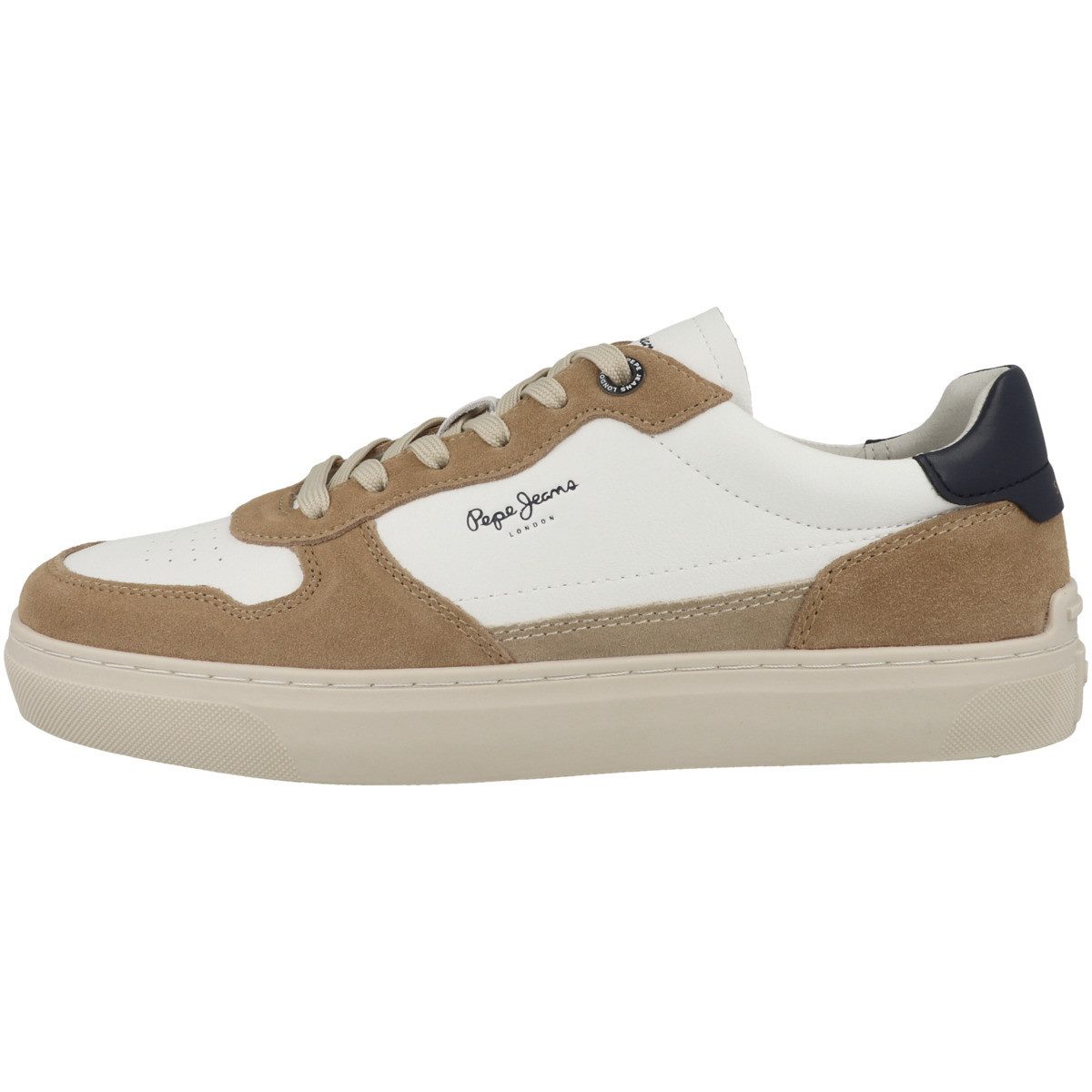 Pepe Jeans Camden Nature Herren Sneaker Turnschuhe, Sportschuhe, Freizeitschuhe, Halbschuhe, Schnürschuhe