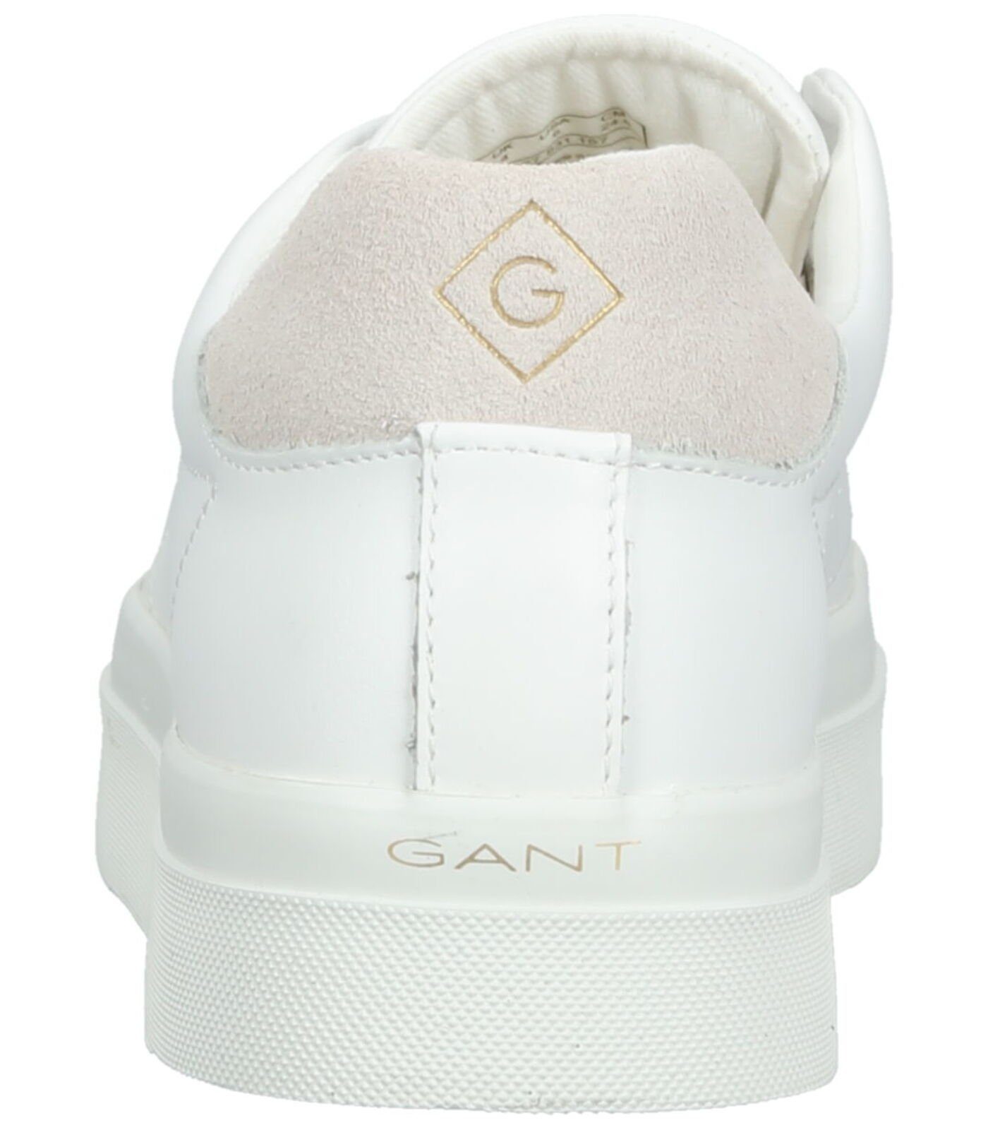 Gant Sneaker Leder Sneaker Weiß