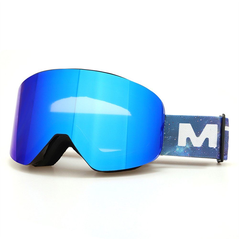 Dekorative Skibrille Skibrille UV-Schutz Für Erwachsene, Snowboardbrille für Brillenträger, (1-St), UV Schutz, mit praktischer Anti-Beschlag-Beschichtung | Brillen