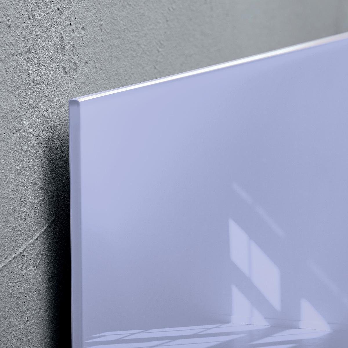 Sigel Magnettafel 1 Glas-Magnettafel ARTVERUM 12x78cm - lavendel, (1-tlg)