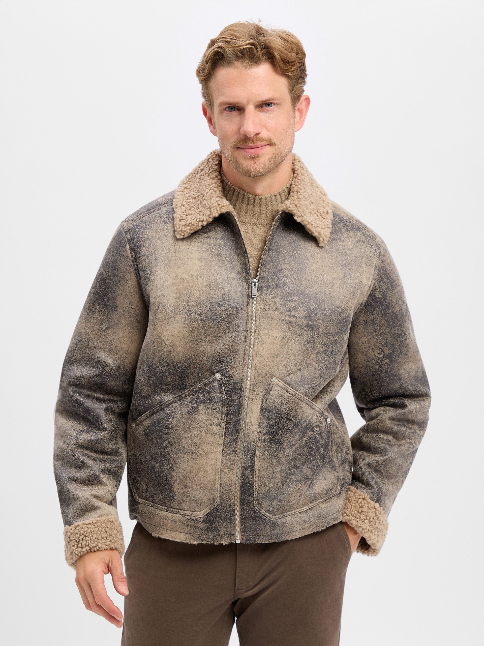 Drykorn Lederjacke Leron