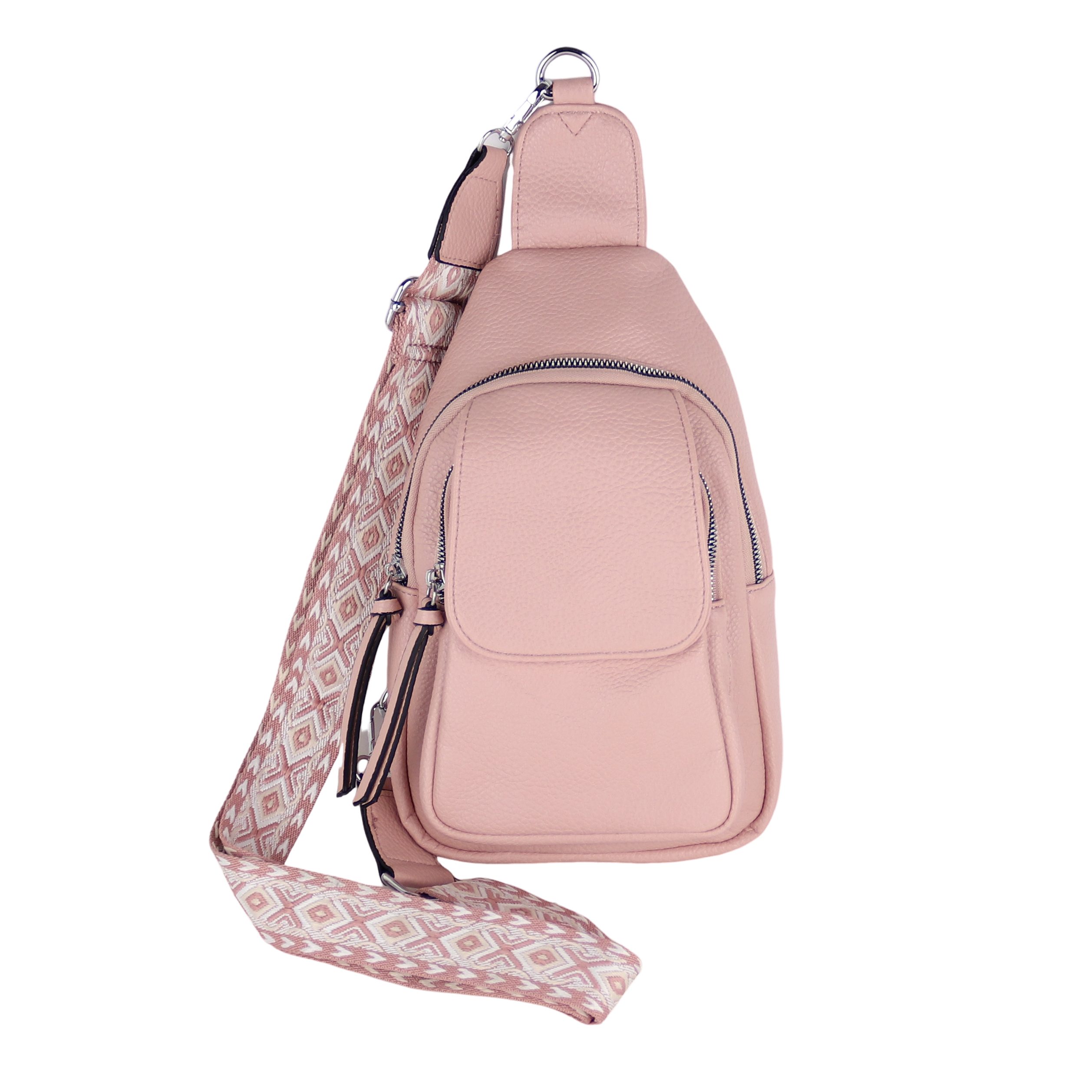 MIRROSI Umhängetasche Sling Bag,Brusttasche, Crossbody 19x28x8cm (für Ausflüge, Reisen, Wanderungen, und Partys, Mittelgroß), auch für die Verwendung als Rucksack oder Daypack geeignet