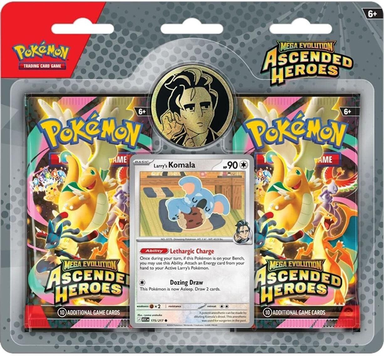 The Pokémon Company International Sammelkarte Mega Evolution Ascended Heroes Collection - Blister Pack - Englisch