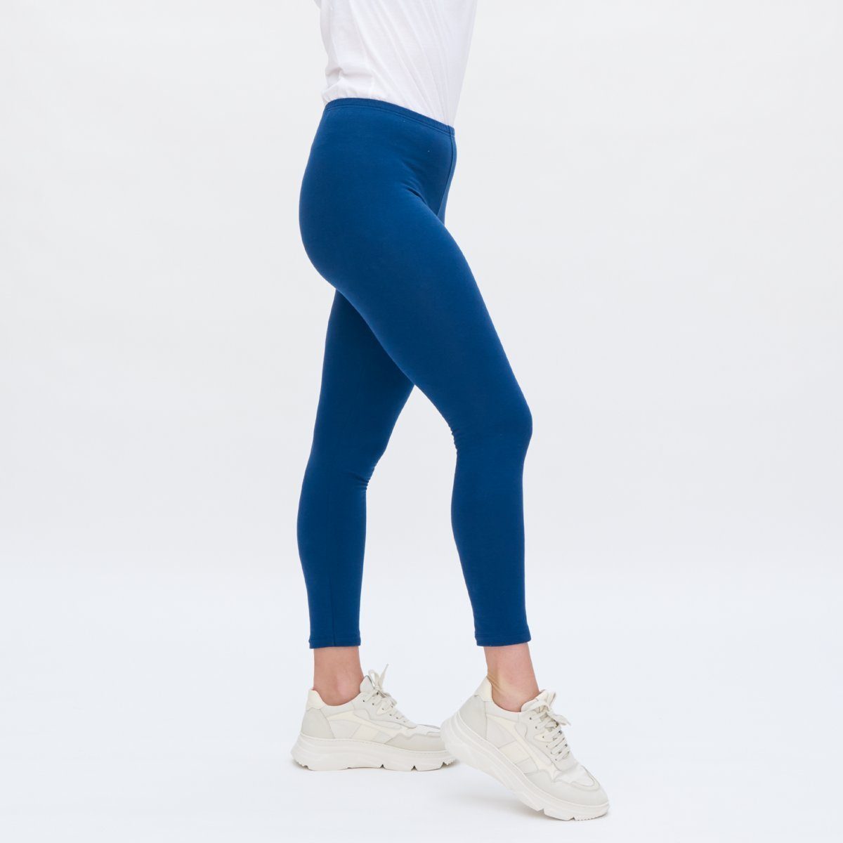 kuschelige Wärme Angeraute CRAFTS für Nordic Innenseite LIVING HELLA Leggings Fjord