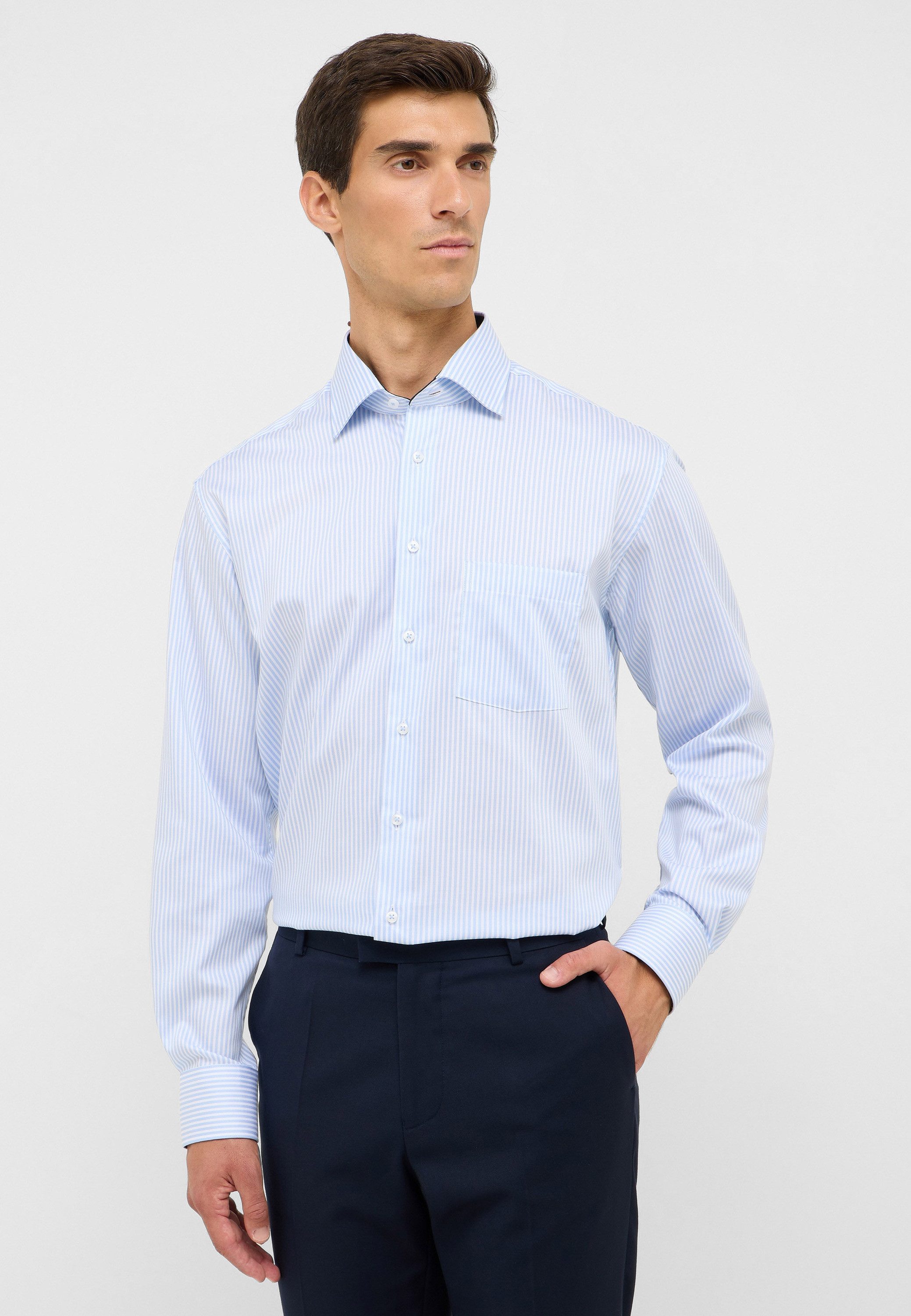 Eterna Langarmhemd MODERN FIT NON IRON (bügelfrei)