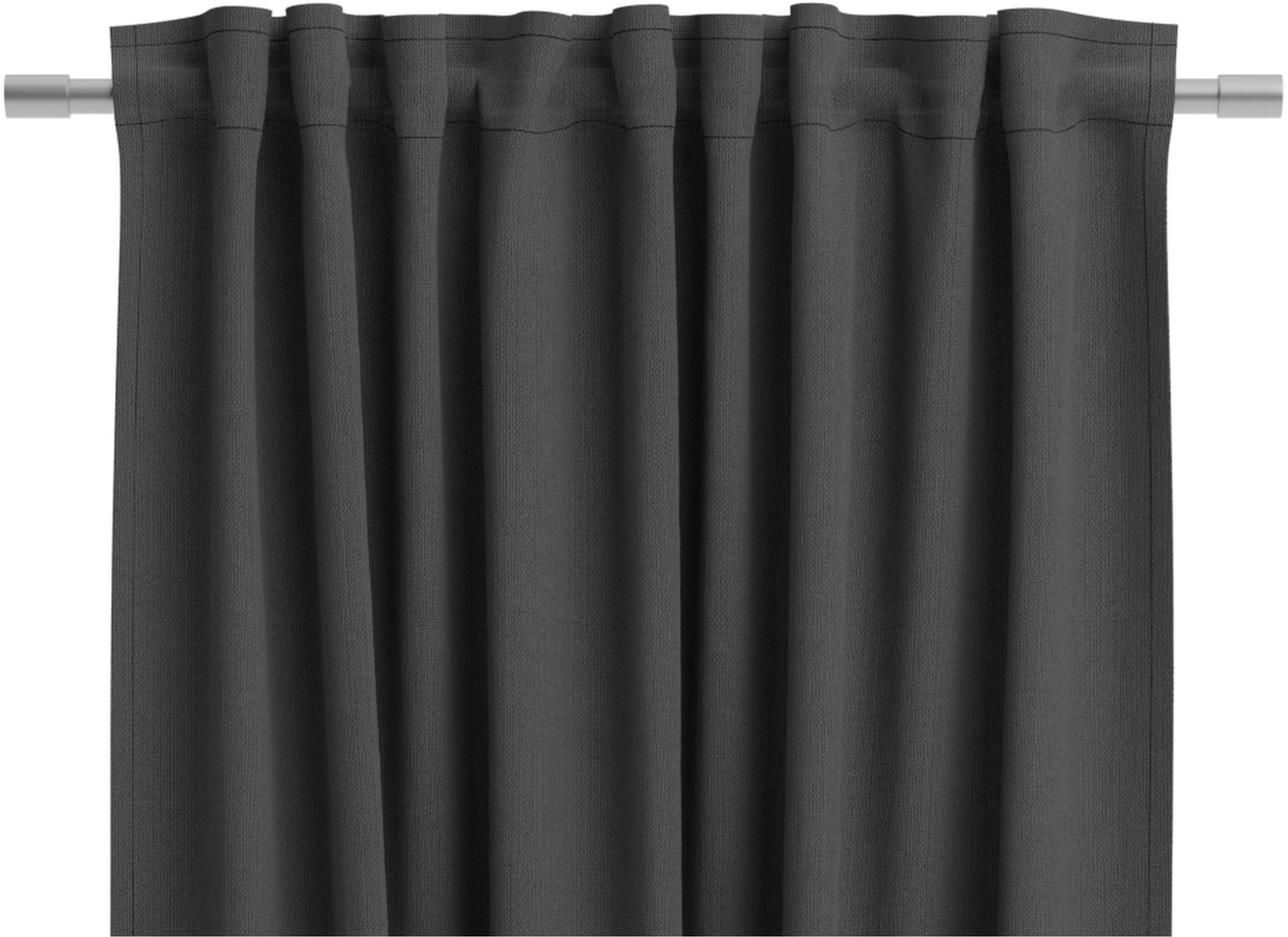 Neutex for you! Vorhang Linessa (1 St), verdeckte Schlaufen, blickdicht, Jacquard, Schal mit verdeckten Schlaufen, Breite 137 cm, nach Maß