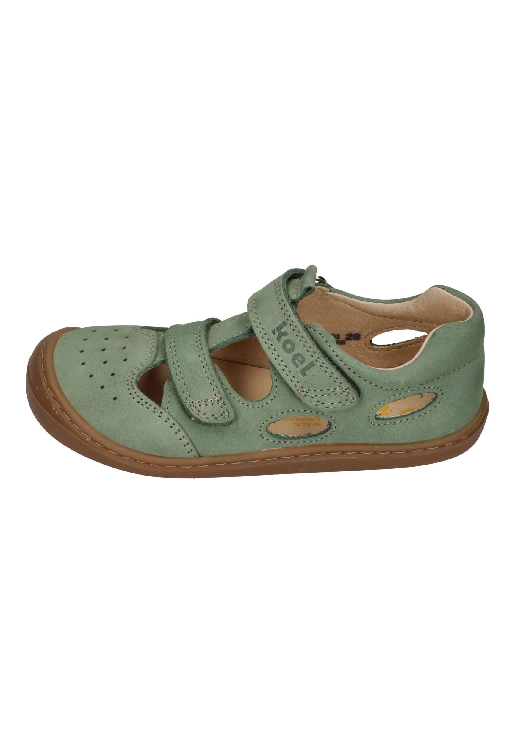 KOEL BEP LEATHER Barfußschuh Olive