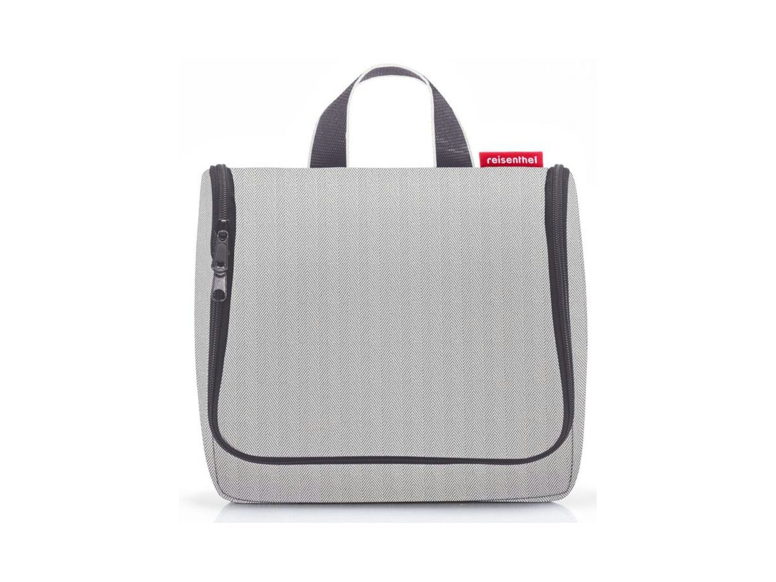 REISENTHEL® Kulturbeutel toiletbag XL herringbone grey, günstig online kaufen
