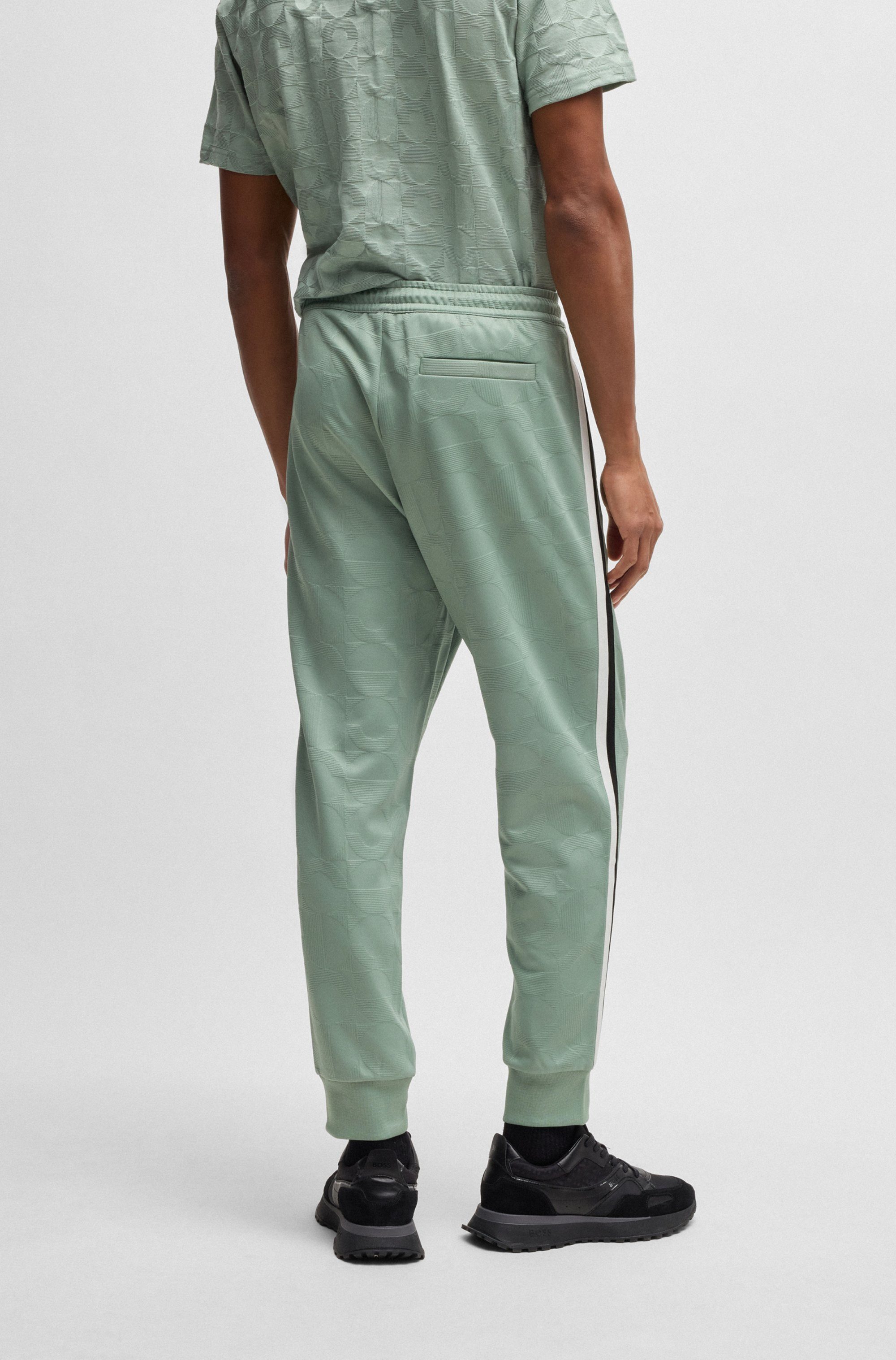 BOSS GREEN Sweathose Hover Striped C günstig online kaufen