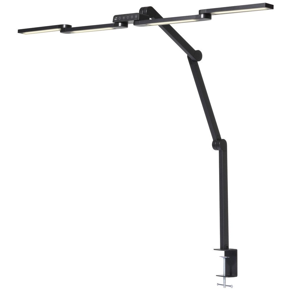 Renkforce Klemmleuchte Renkforce RF-6332582 LED-Klemmleuchte LED Schwarz