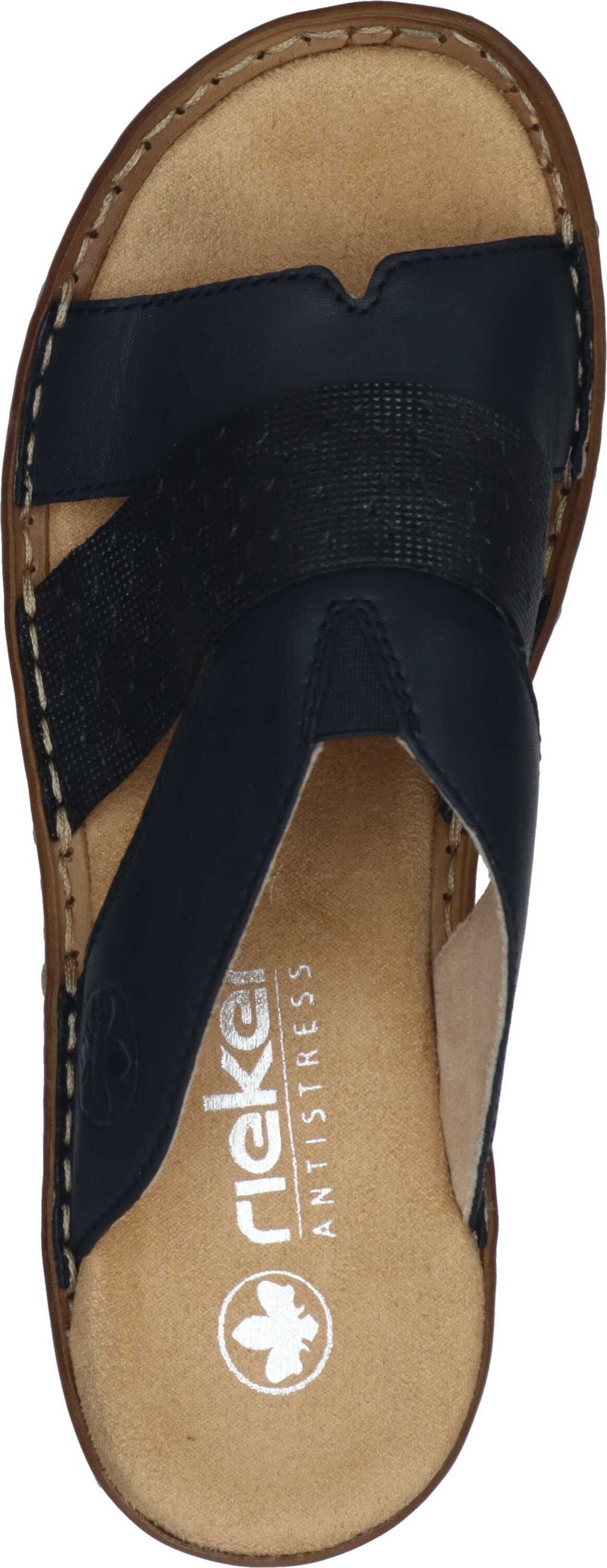 Rieker Pantoletten Pantolette mit Gummizug