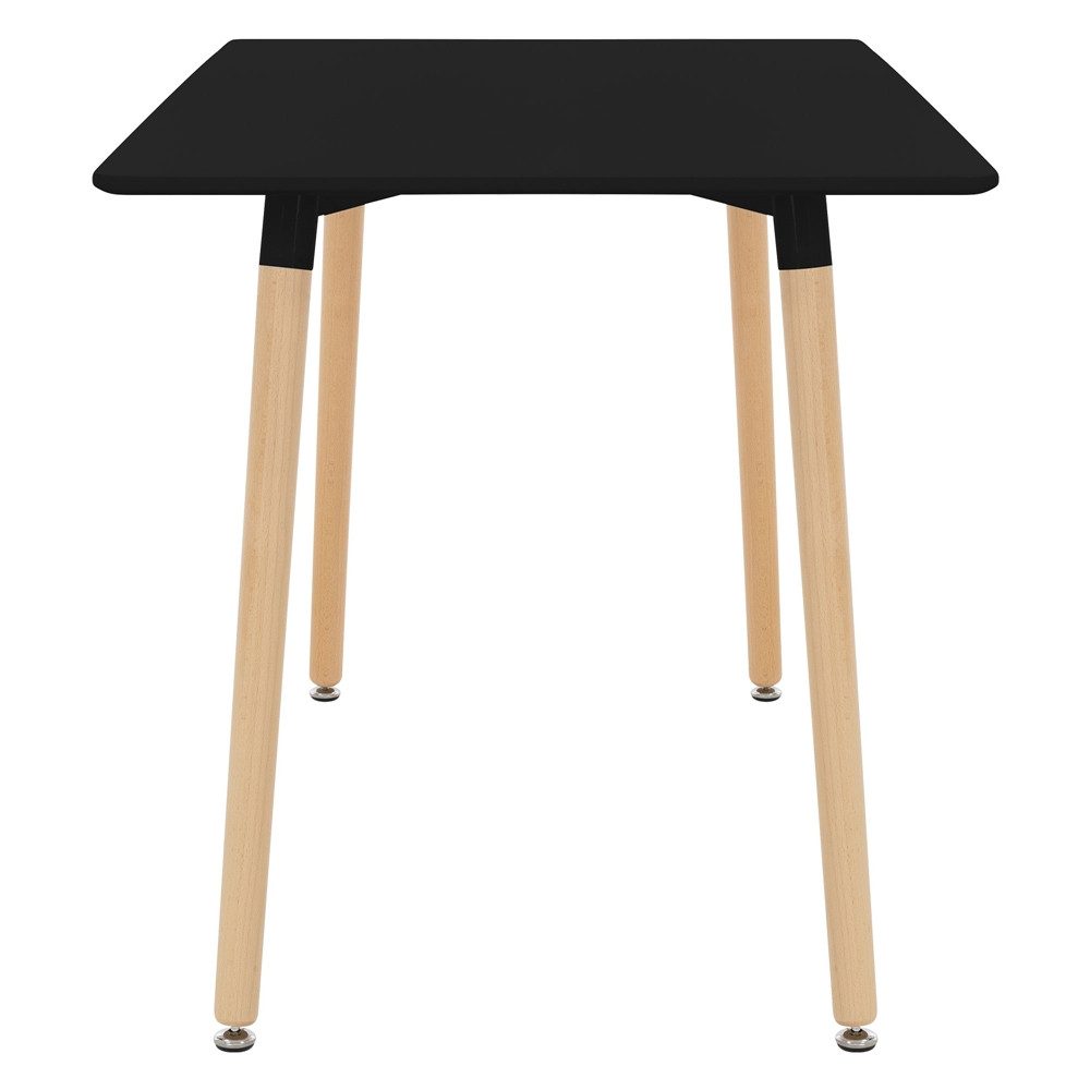 ML-DESIGN Esstisch Esszimmertisch Skandinavisch Küchentisch Wohnzimmertisch Schreibtisch, Tisch im skandinavischen Stil für 4-6 Personen MDF / Buche