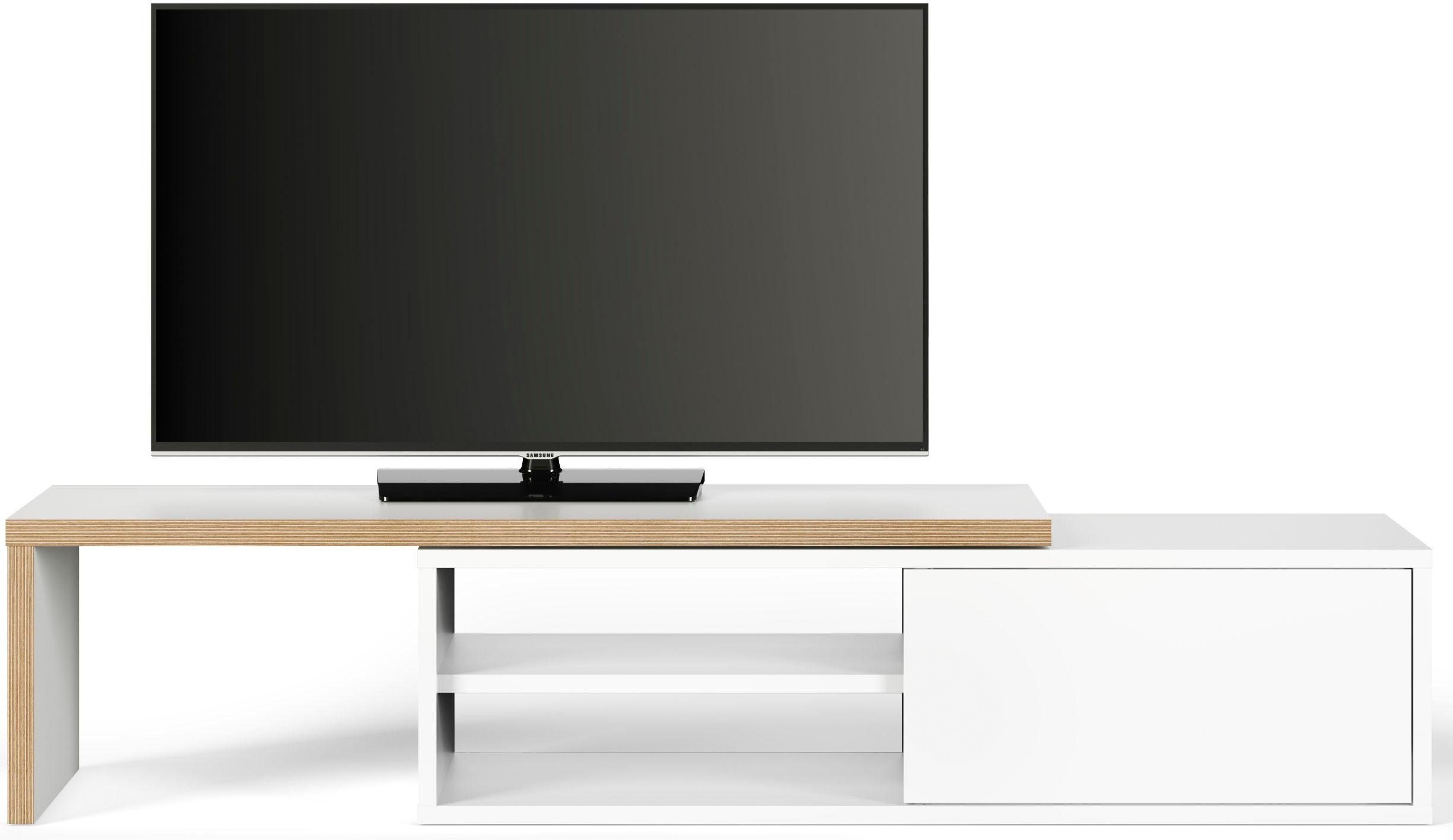 TemaHome TV-Bank "Move" ausziehbar auf bis zu 203 cm, mit schöner Schiebetü günstig online kaufen