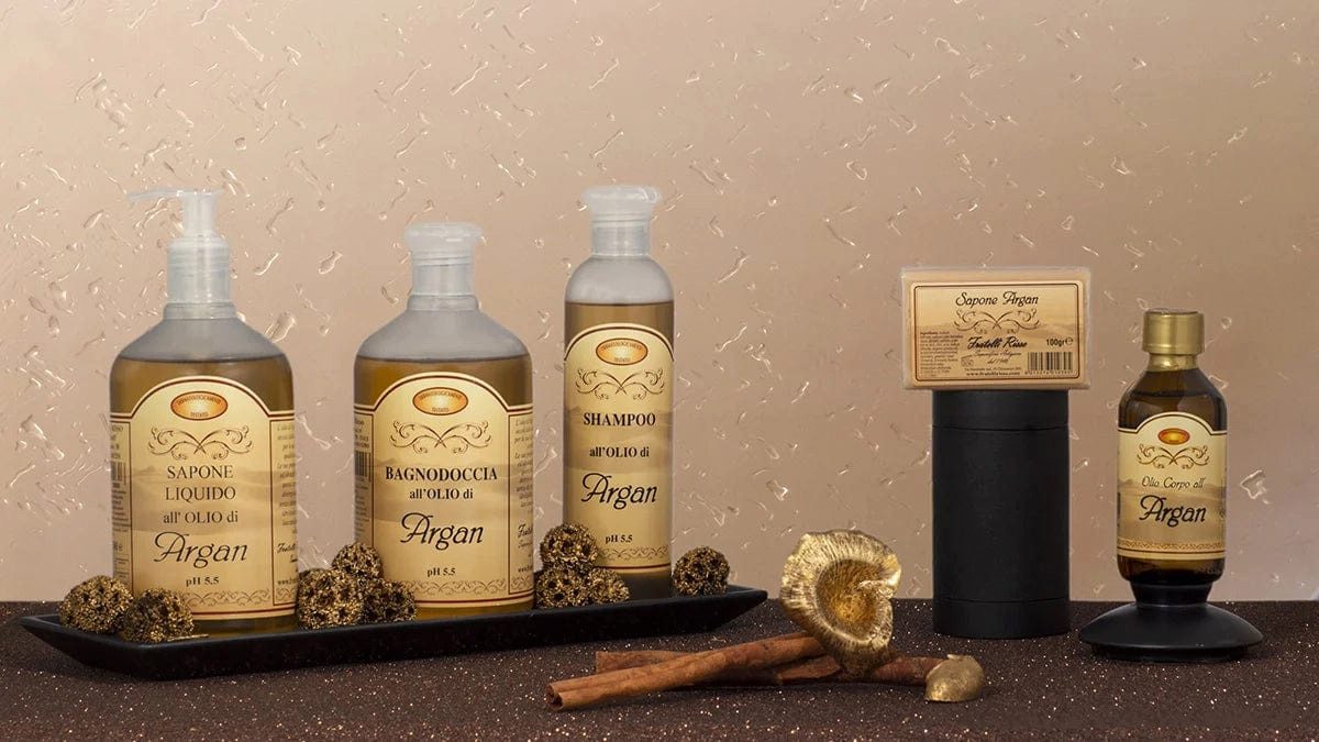 Fratelli Risso Flüssigseife Natürliche Flüssigseife mit Arganöl - 500ml