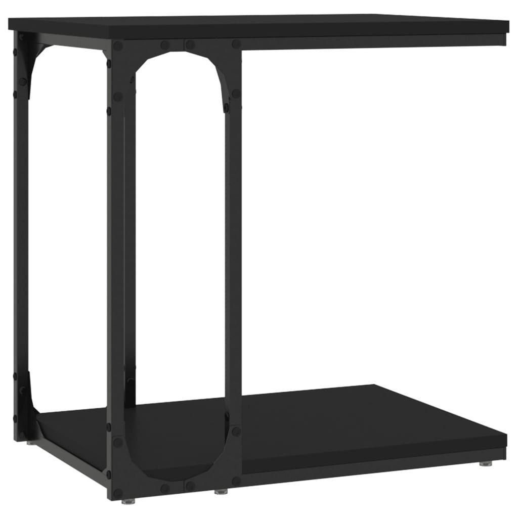 vidaXL Beistelltisch Beistelltisch Schwarz 50x35x52 cm günstig online kaufen