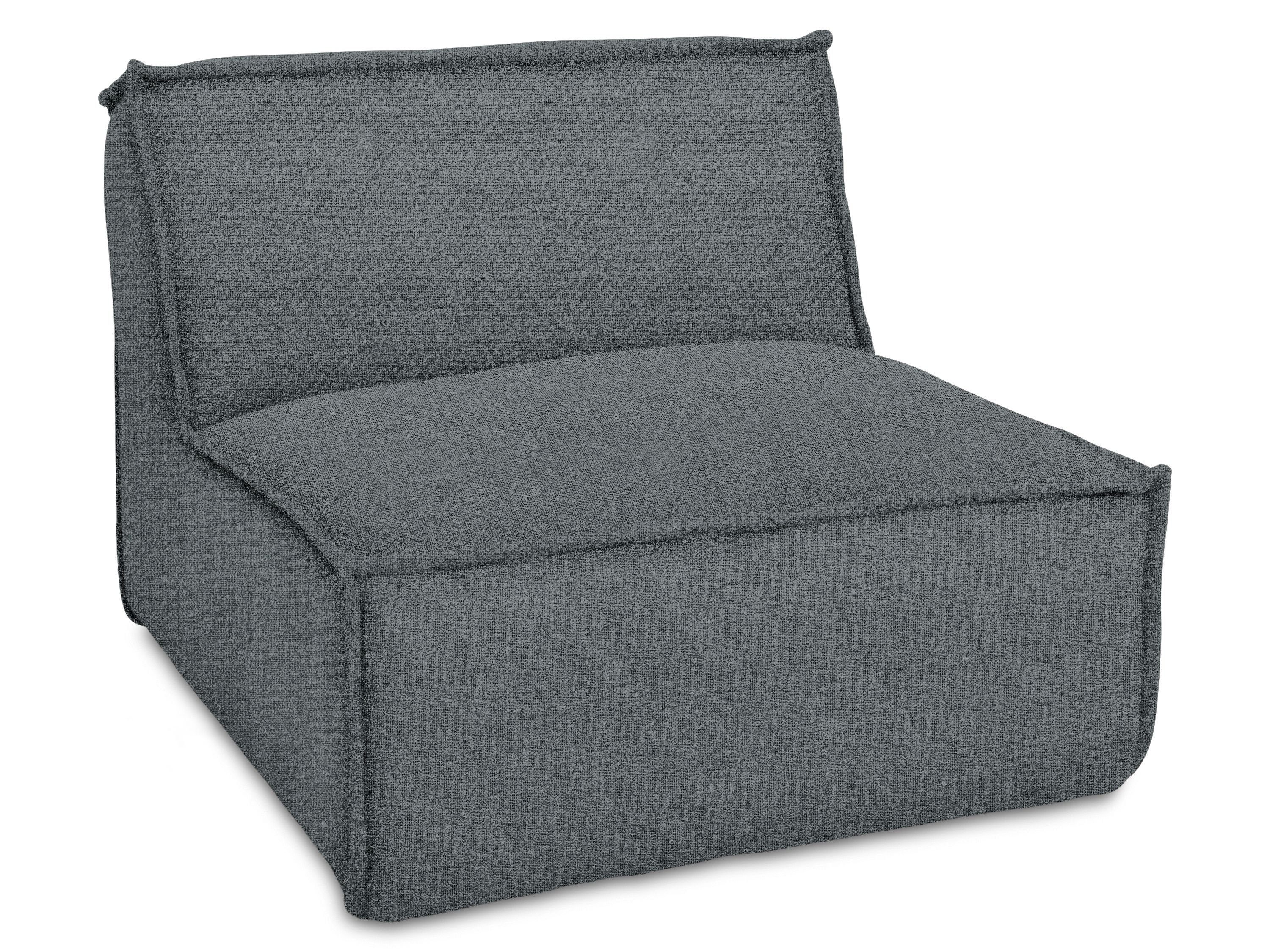 Neuware Sansibar Sofa Sitzelement, BHT cm 90x79x110 (BHT Rantum cm) grau Sitzelement SANSIBAR 21 90x79x110