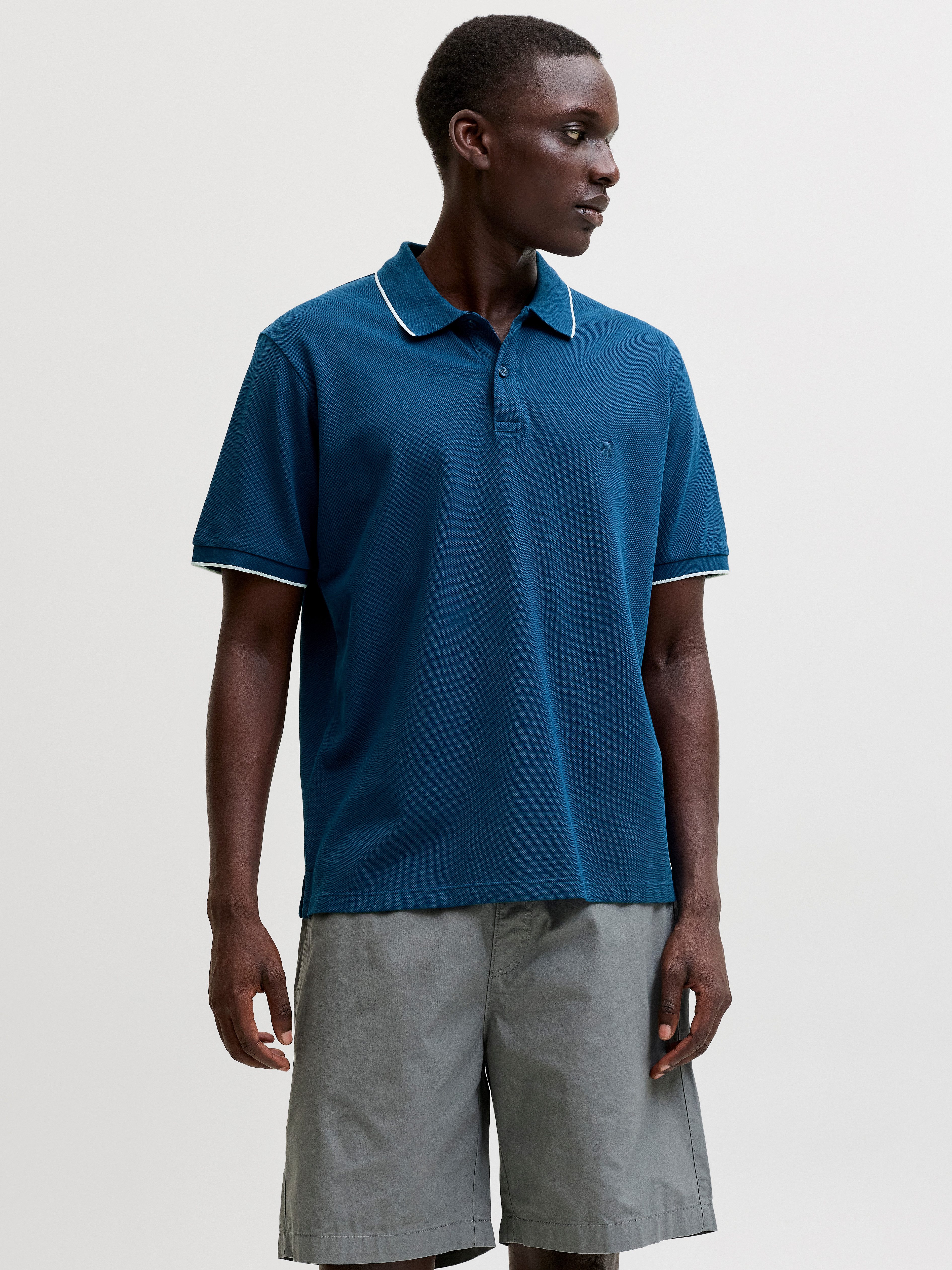 Jack & Jones Poloshirt JPRBLAWESTON SS POLO mit Stickerei